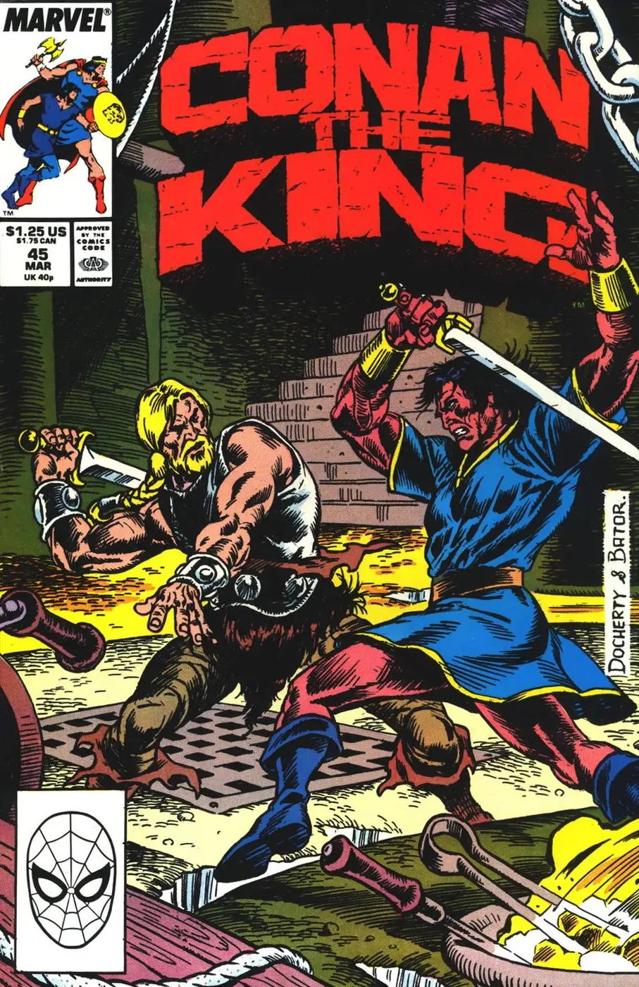 Cover of Conan the King #45