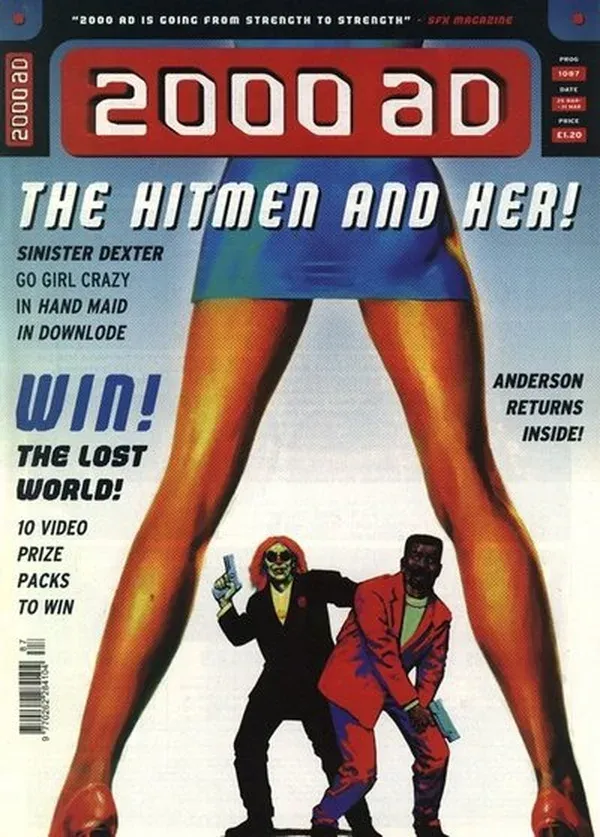 Cover of 2000 AD #1087