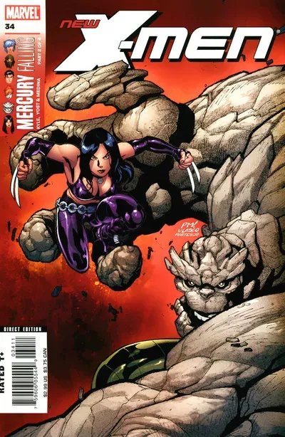 Cover of New X-Men #34