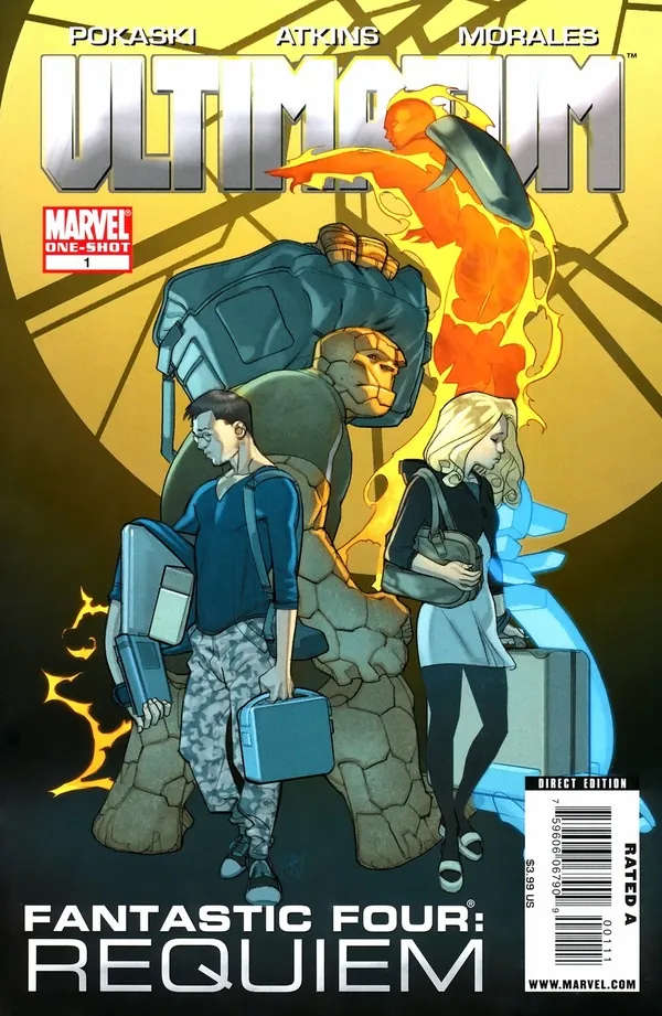 Cover of Ultimatum: Fantastic Four Requiem #1