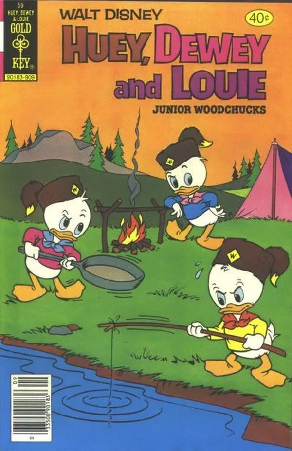 Cover of Walt Disney Huey, Dewey and Louie Junior Woodchucks #59