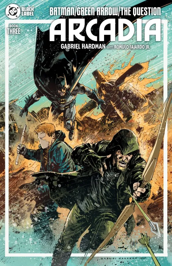 Cover of Batman / Green Arrow / The Question: Arcadia #3