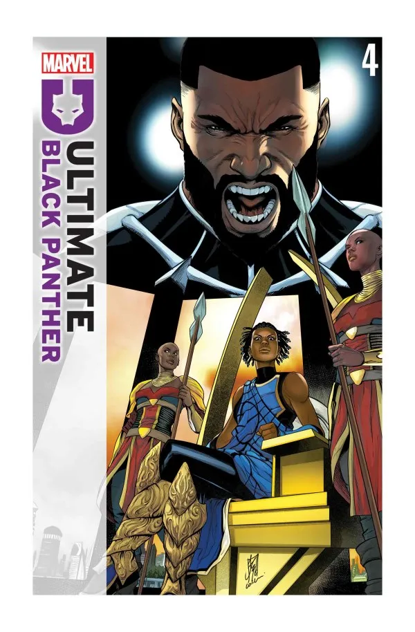 Cover of Ultimate Black Panther #4