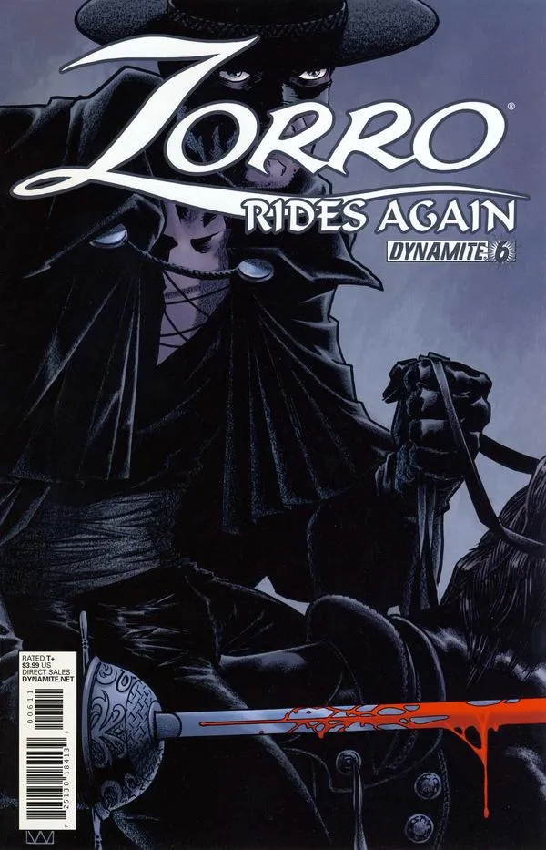 Cover of Zorro Rides Again #6