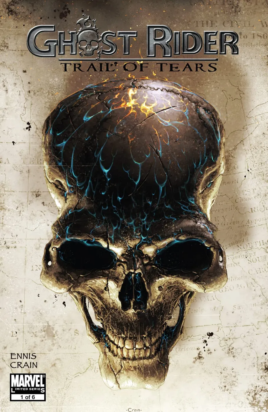 Cover of Ghost Rider: Trail of Tears #1