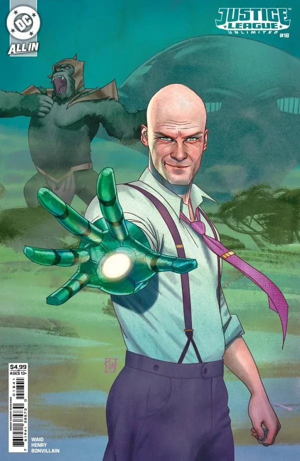 Cover of Justice League Unlimited #18