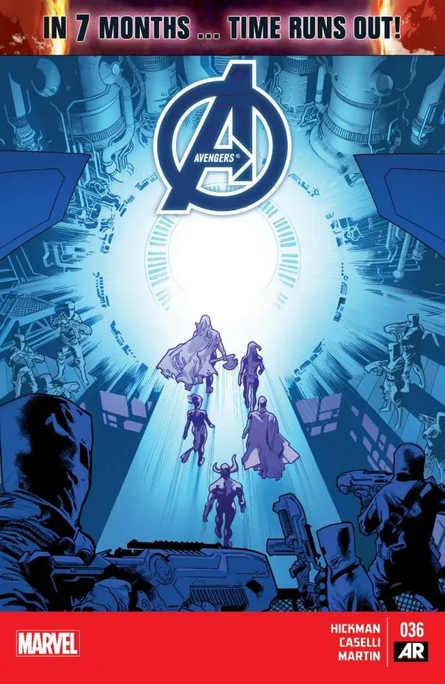Cover of Avengers #36