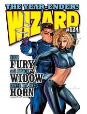 Cover of Wizard: The Comics Magazine #124