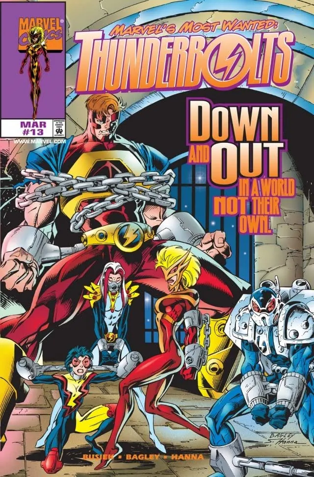 Cover of Thunderbolts #13
