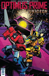 Cover of Optimus Prime #22