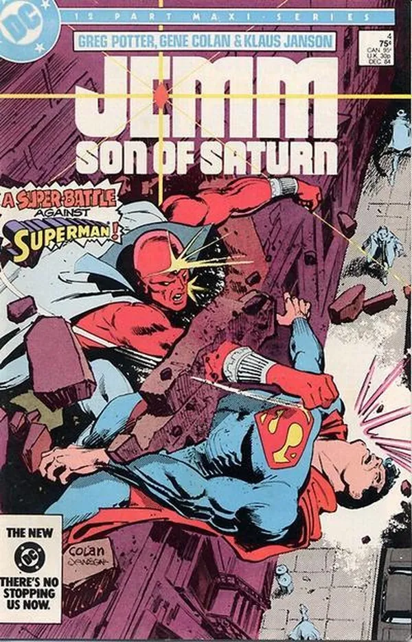 Cover of Jemm, Son of Saturn #4