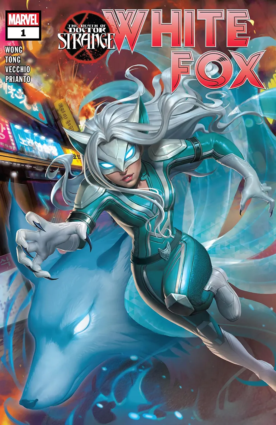 Cover of Death of Doctor Strange: White Fox #1
