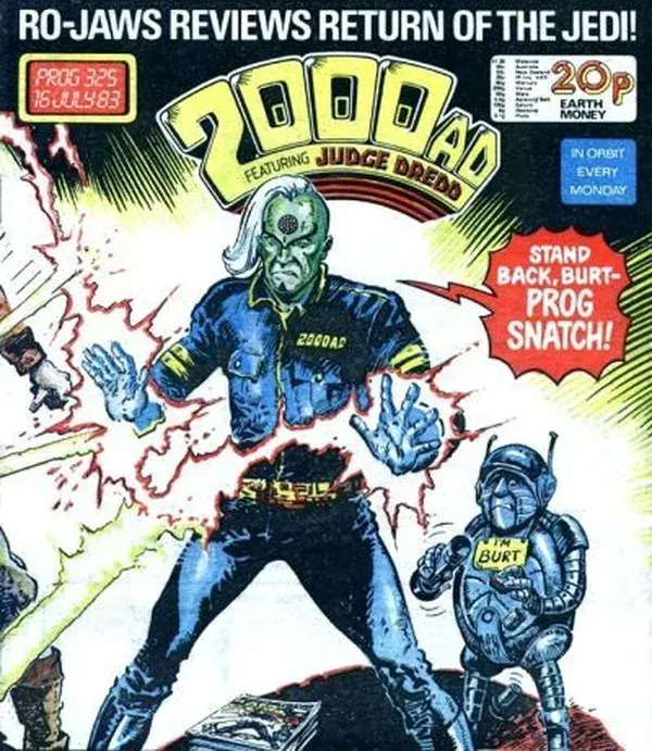 Cover of 2000 AD #325
