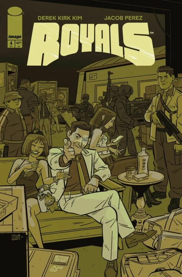 Cover of Royals #4