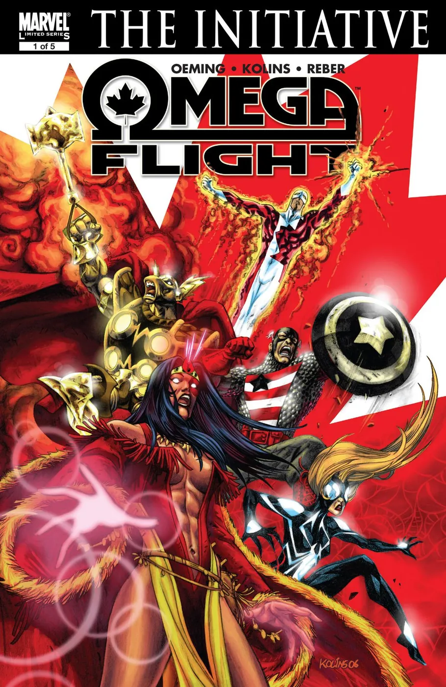 Cover of Omega Flight #1