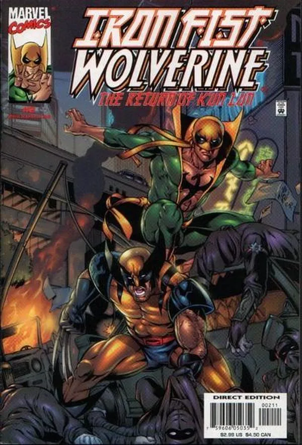 Cover of Iron Fist: Wolverine #2