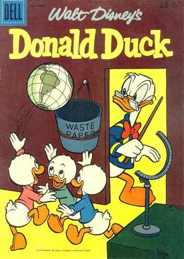 Cover of Walt Disney's Donald Duck #62