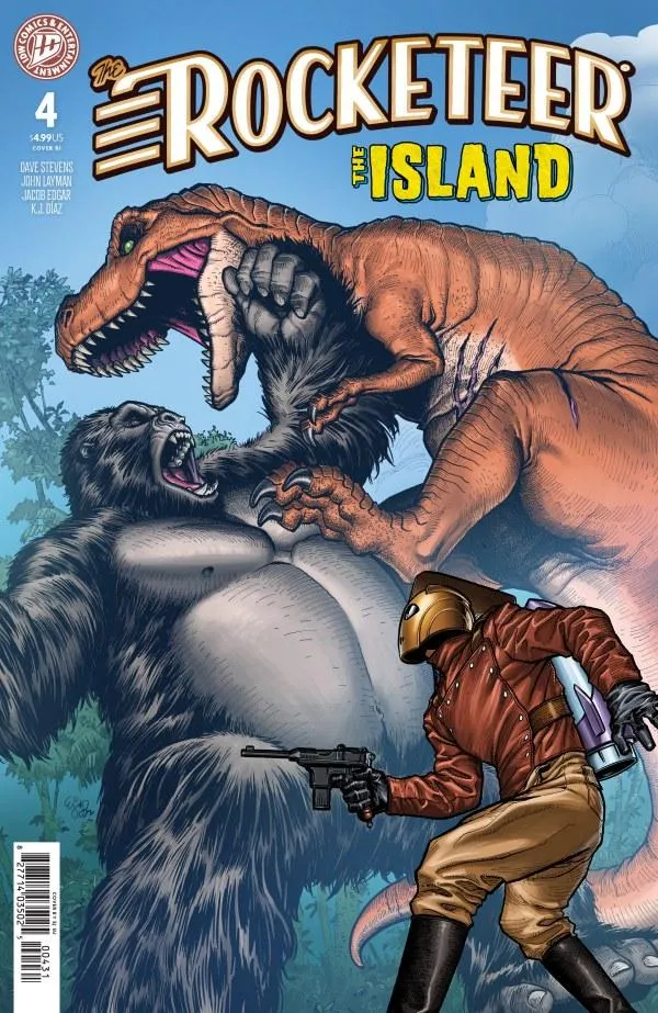 Cover of The Rocketeer: The Island #4