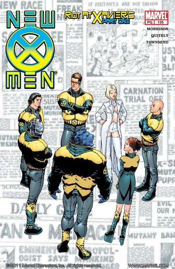 Cover of New X-Men #135