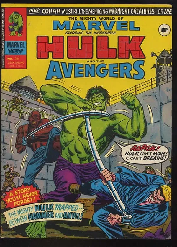 Cover of The Mighty World of Marvel #201