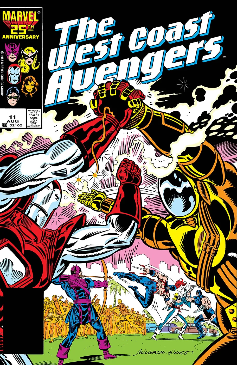 Cover of West Coast Avengers #11