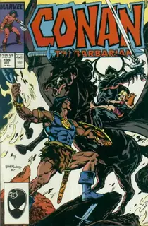 Cover of Conan the Barbarian #199