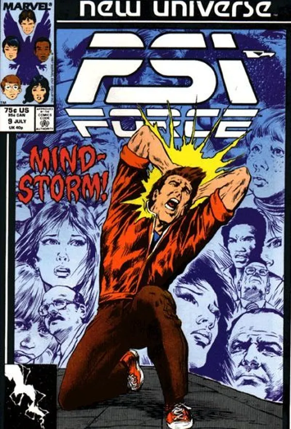 Cover of Psi-Force #9