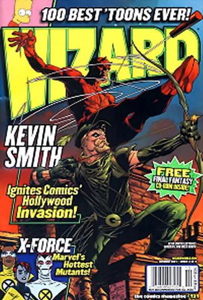 Cover of Wizard: The Comics Magazine #121