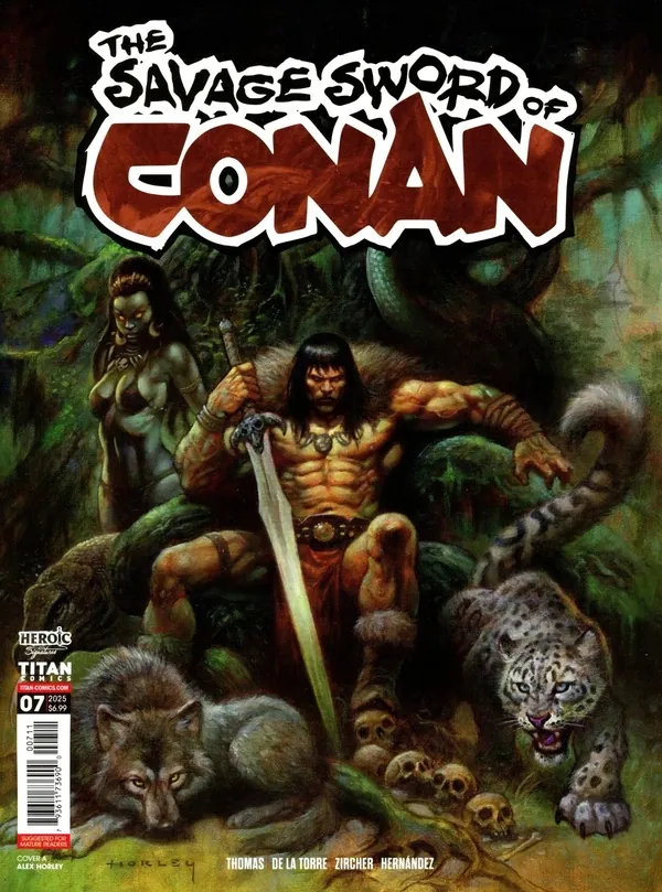 Cover of The Savage Sword of Conan #7