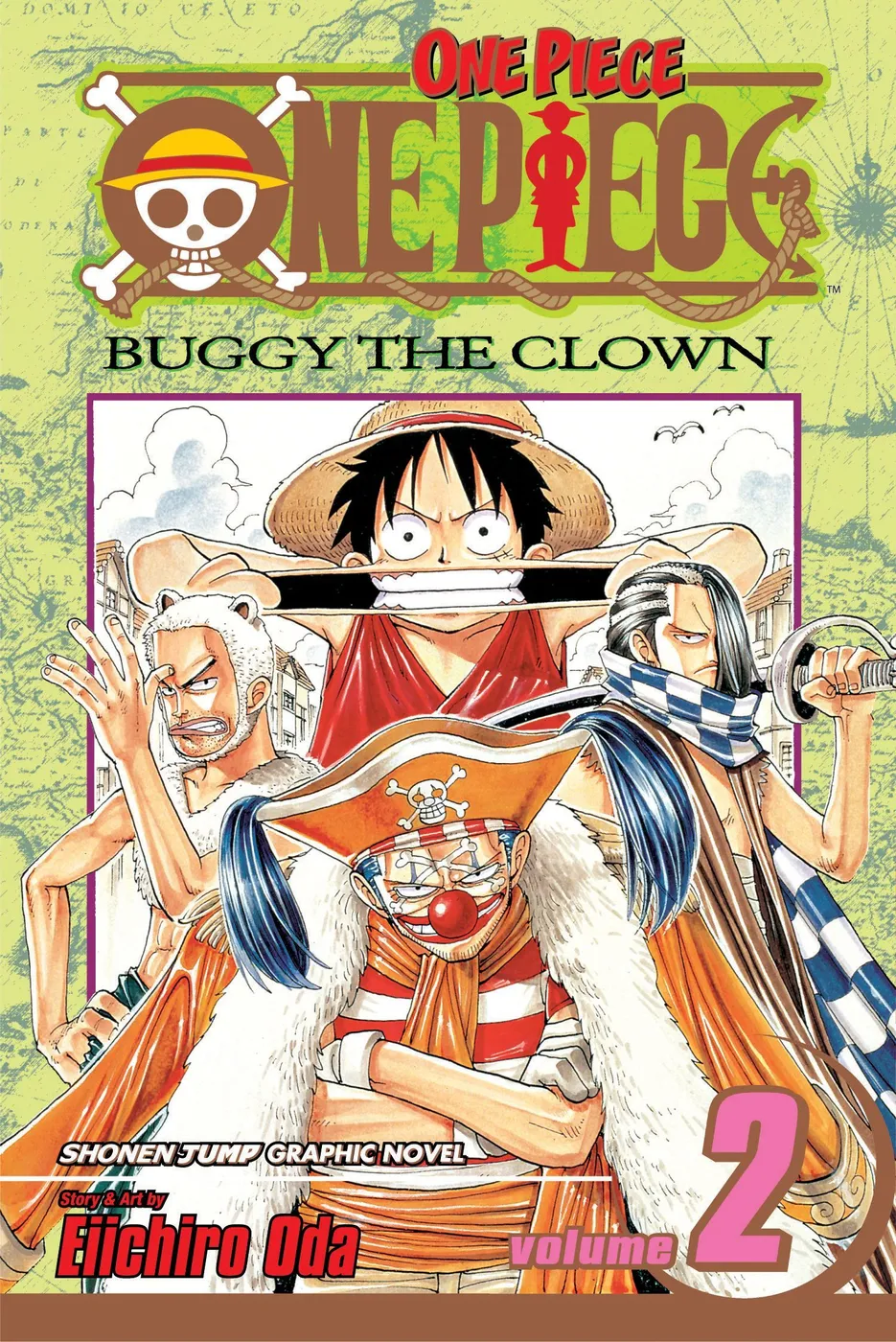 Cover of One Piece #2