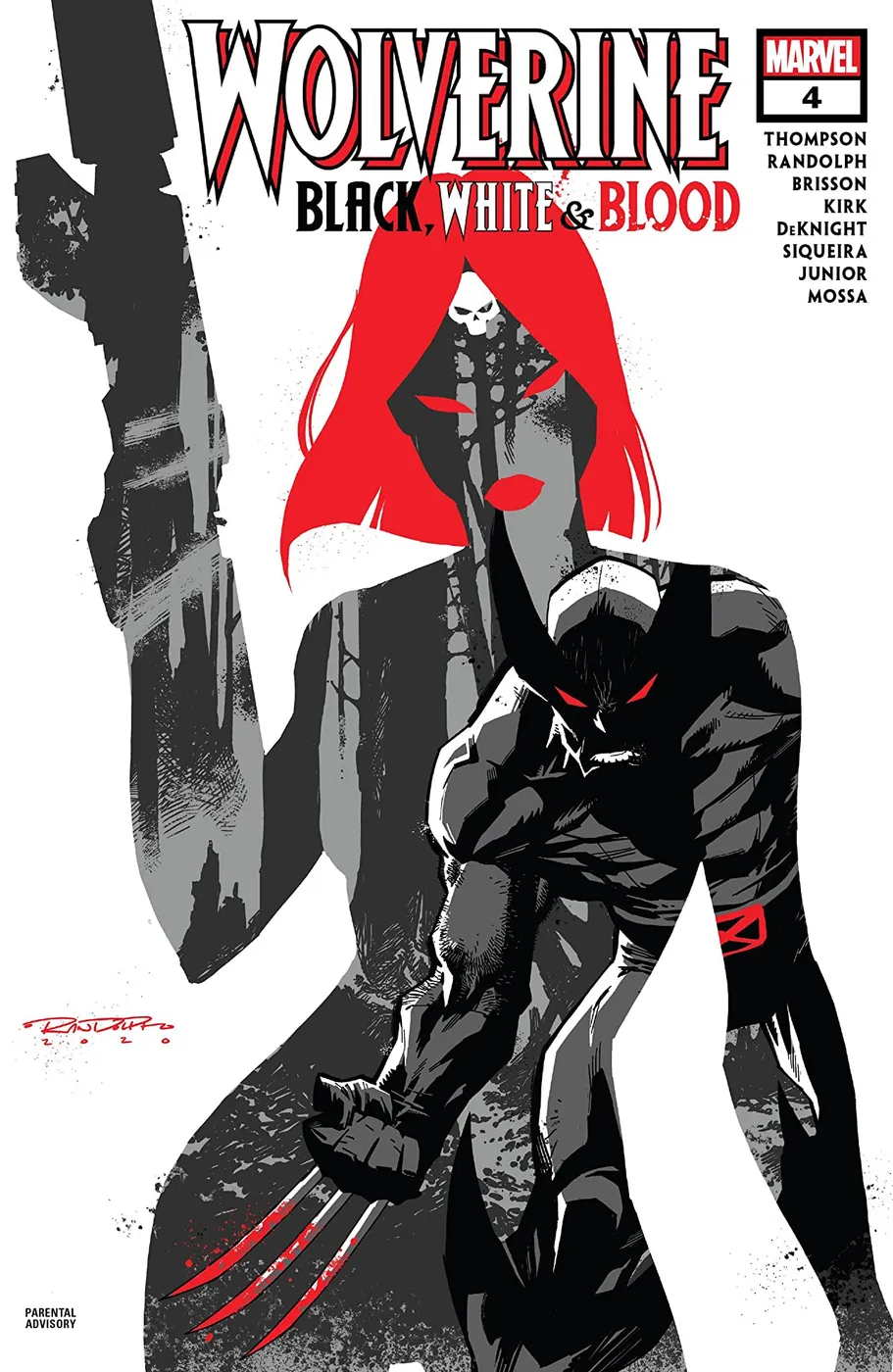 Cover of Wolverine: Black, White & Blood #4