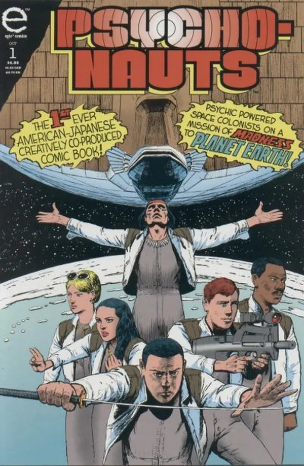 Cover of Psychonauts #1