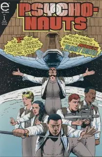Cover of Psychonauts #1