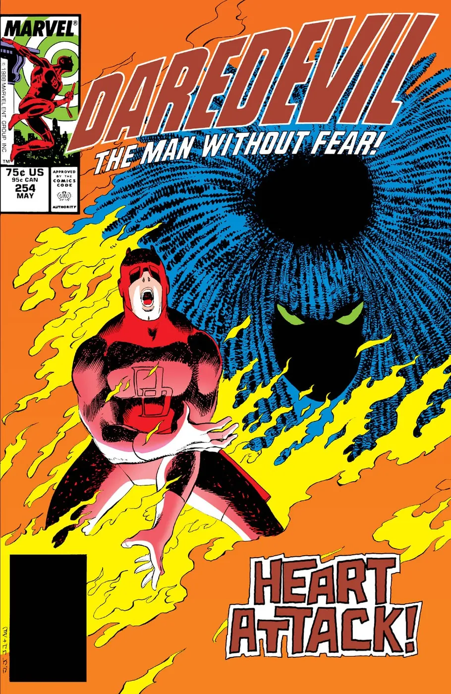 Cover of Daredevil #254