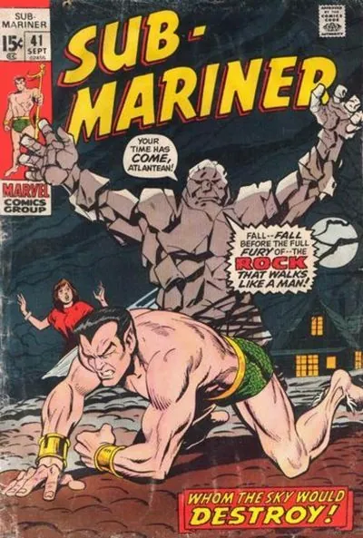 Cover of Sub-Mariner #41