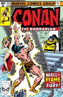 Cover of Conan the Barbarian #111