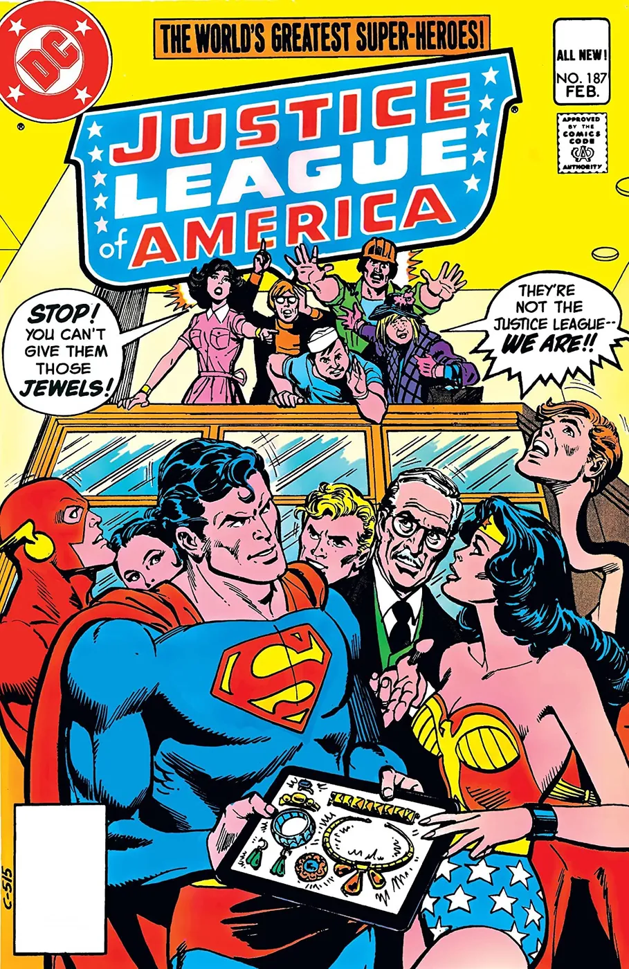 Cover of Justice League of America #187