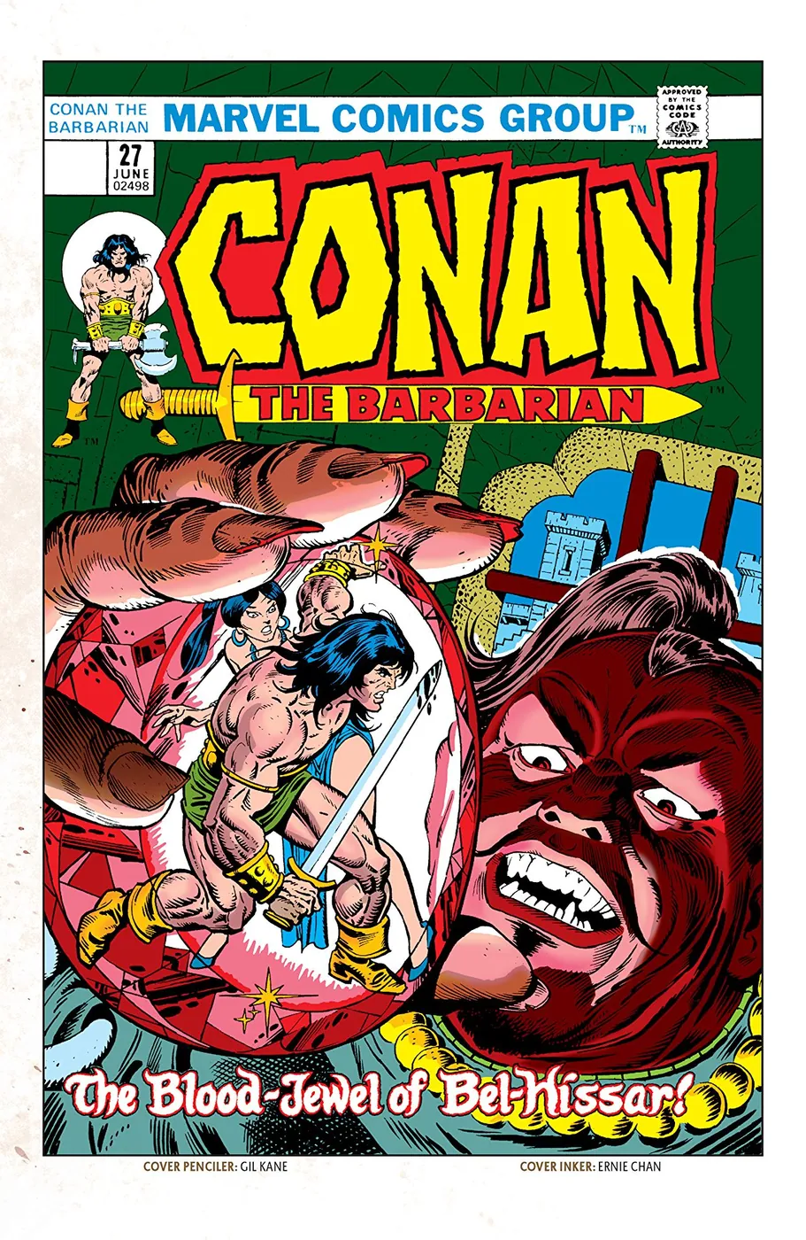 Cover of Conan the Barbarian #27