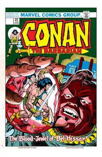 Cover of Conan the Barbarian #27