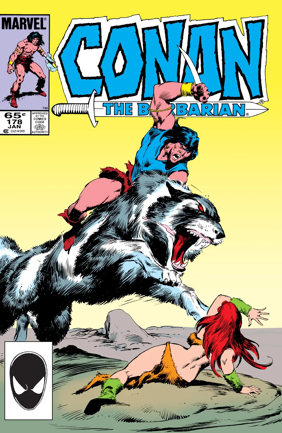 Cover of Conan the Barbarian #178