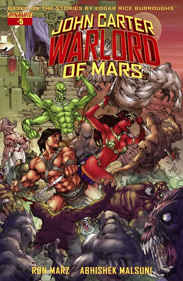 Cover of John Carter, Warlord of Mars #5