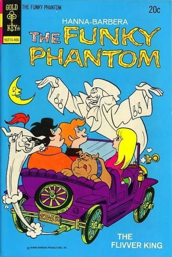 Cover of Hanna-Barbera the Funky Phantom #10