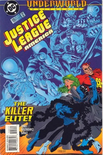 Cover of Justice League America #105