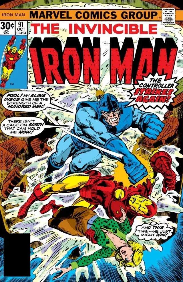 Cover of Iron Man #91