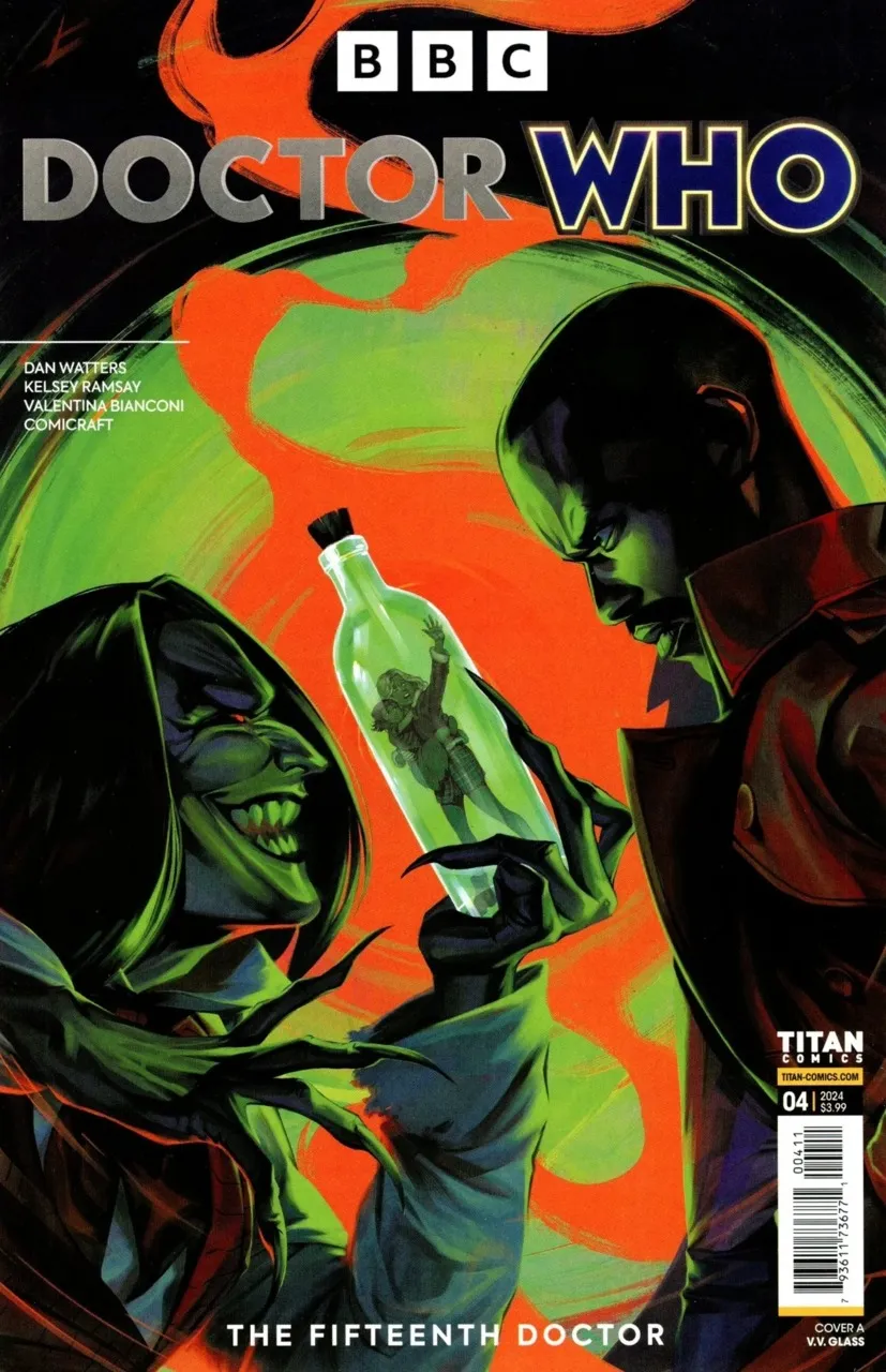 Cover of Doctor Who: The Fifteenth Doctor #4