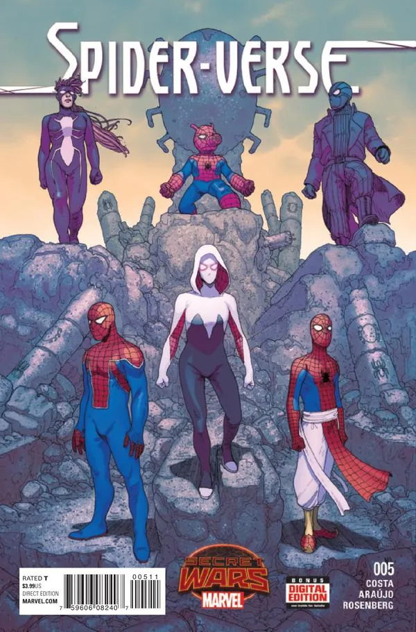 Cover of Spider-Verse #5