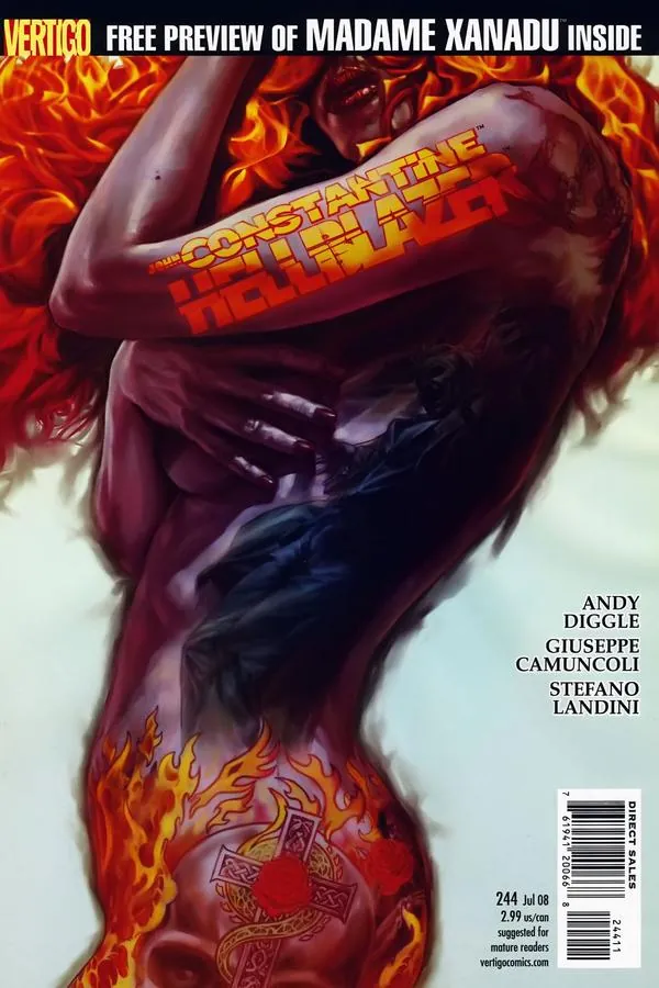 Cover of Hellblazer #244