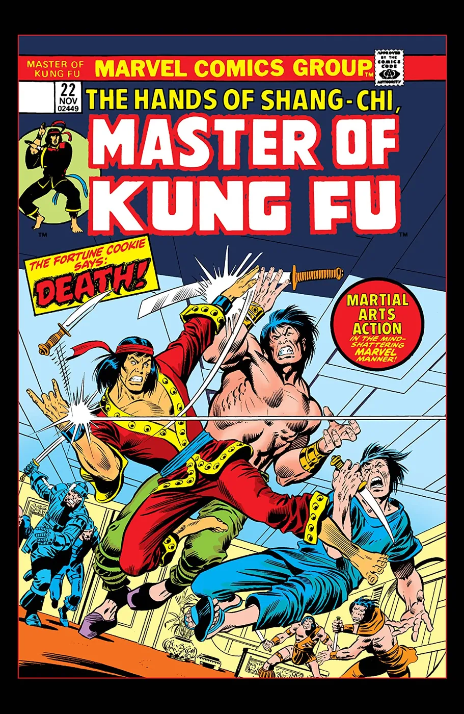 Cover of Master of Kung Fu #22