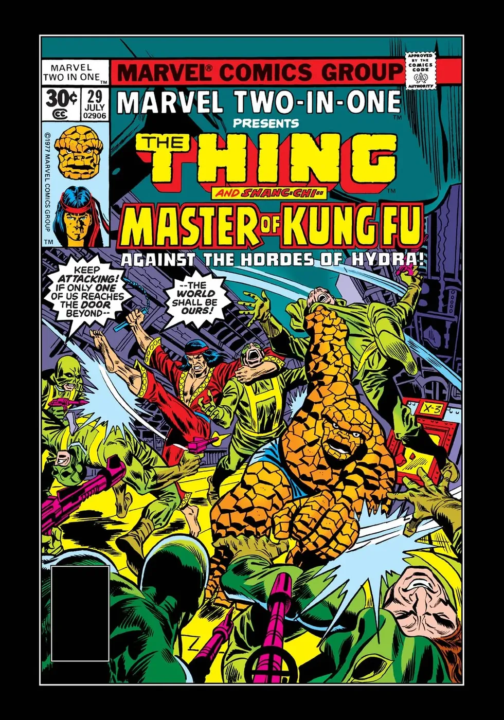 Cover of Marvel Two-in-One #29