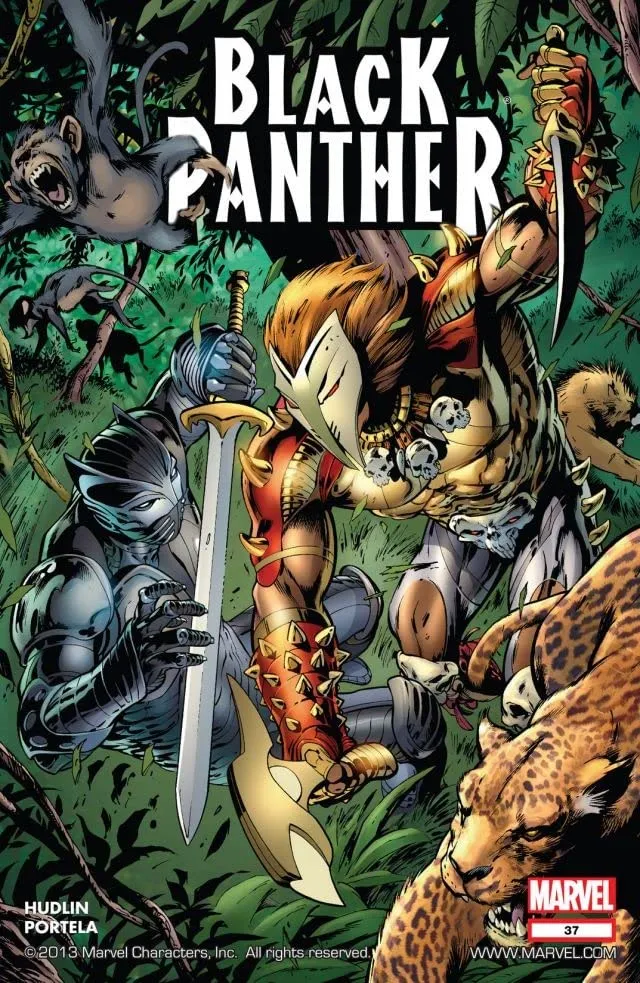 Cover of Black Panther #37
